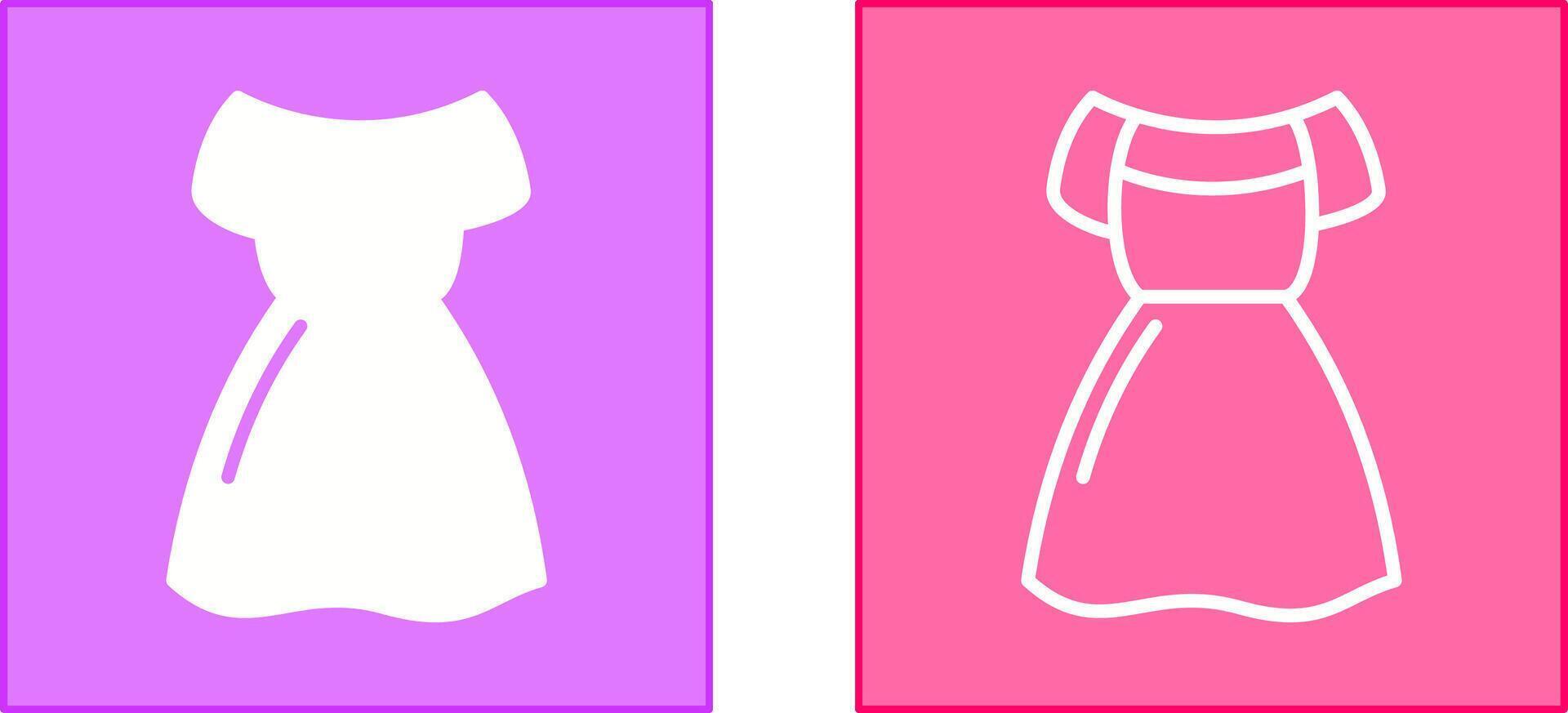 Party Dress Icon vector