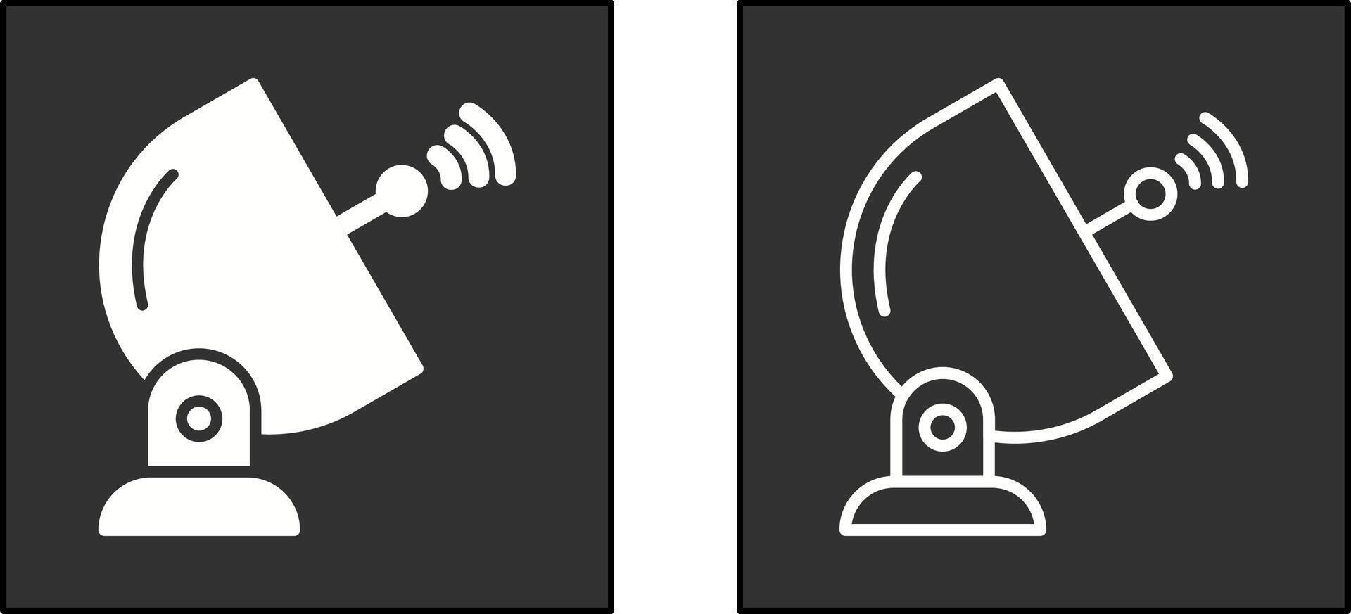 Satellite Dish Icon vector
