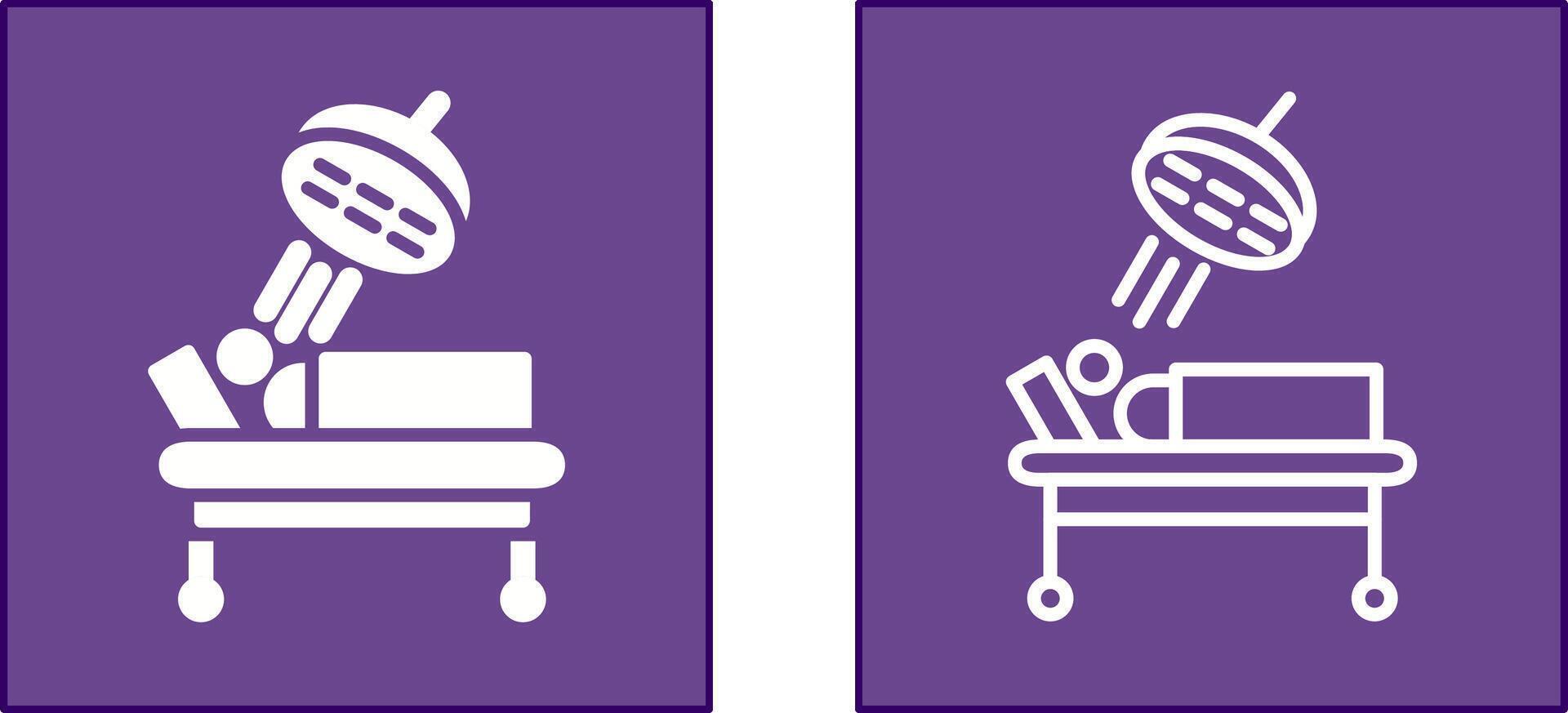 Operating Room Light Icon vector