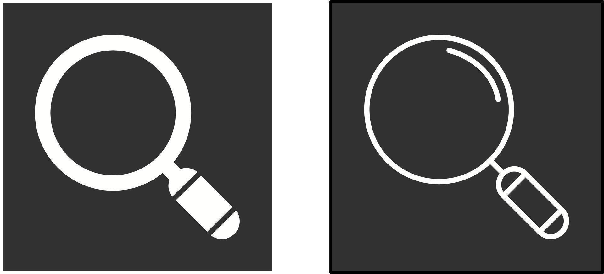 Magnifying Glass Icon vector