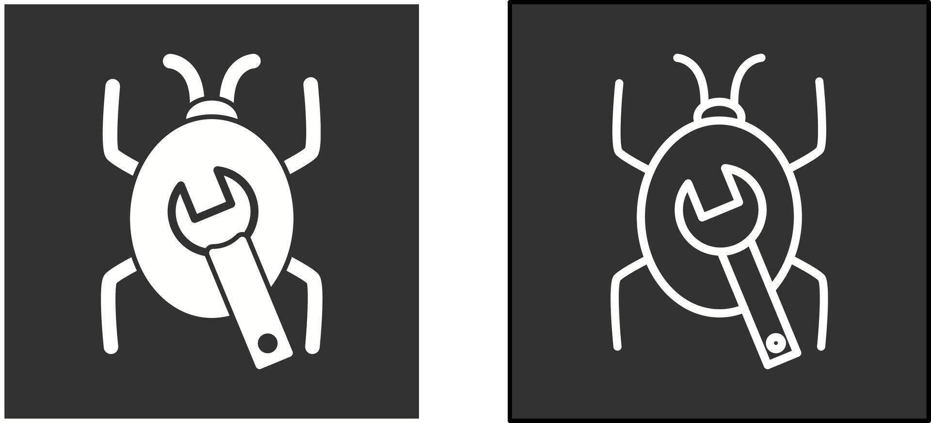 Bug Fixing Icon vector