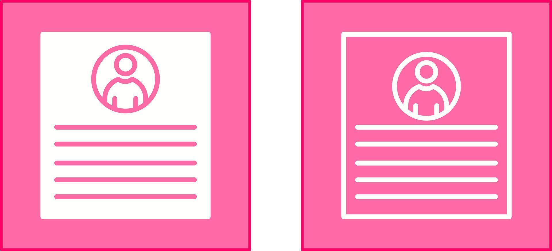 Client Profile Icon vector