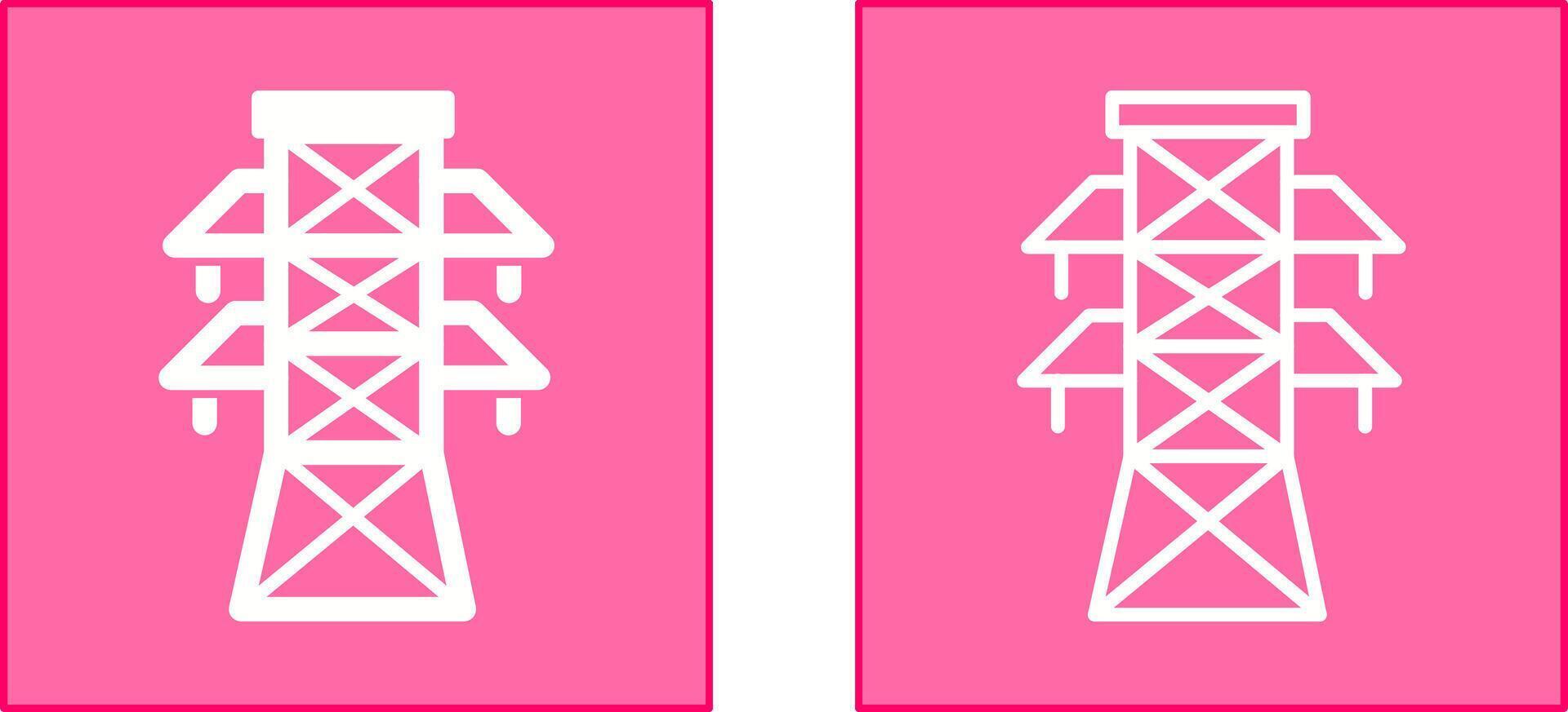 Electricity Tower Icon vector