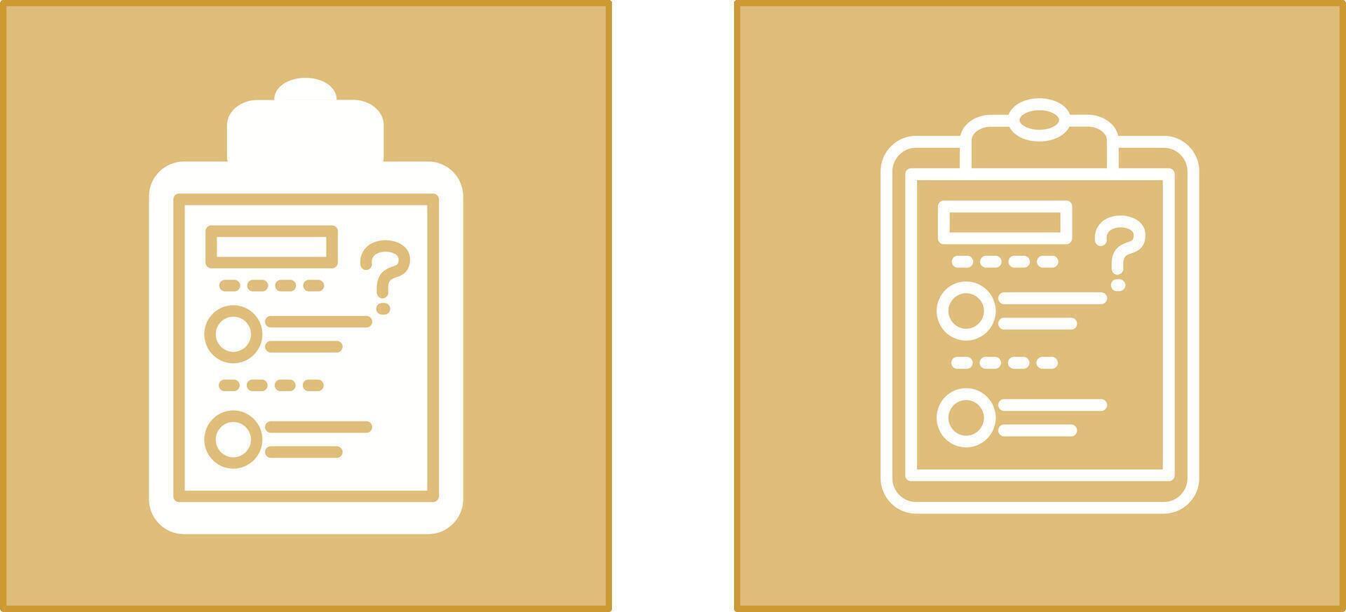 Solving Question Icon vector