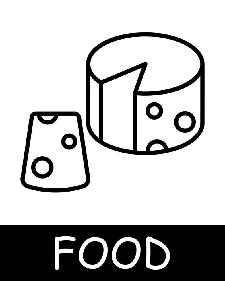 Cheese with holes icon. Fermented milk product, cedar, circle, delicacy, gourmet craftsmanship, culinary creativity, simplicity, silhouette, snack, gourmet food. Delicious and unusual food concept. vector