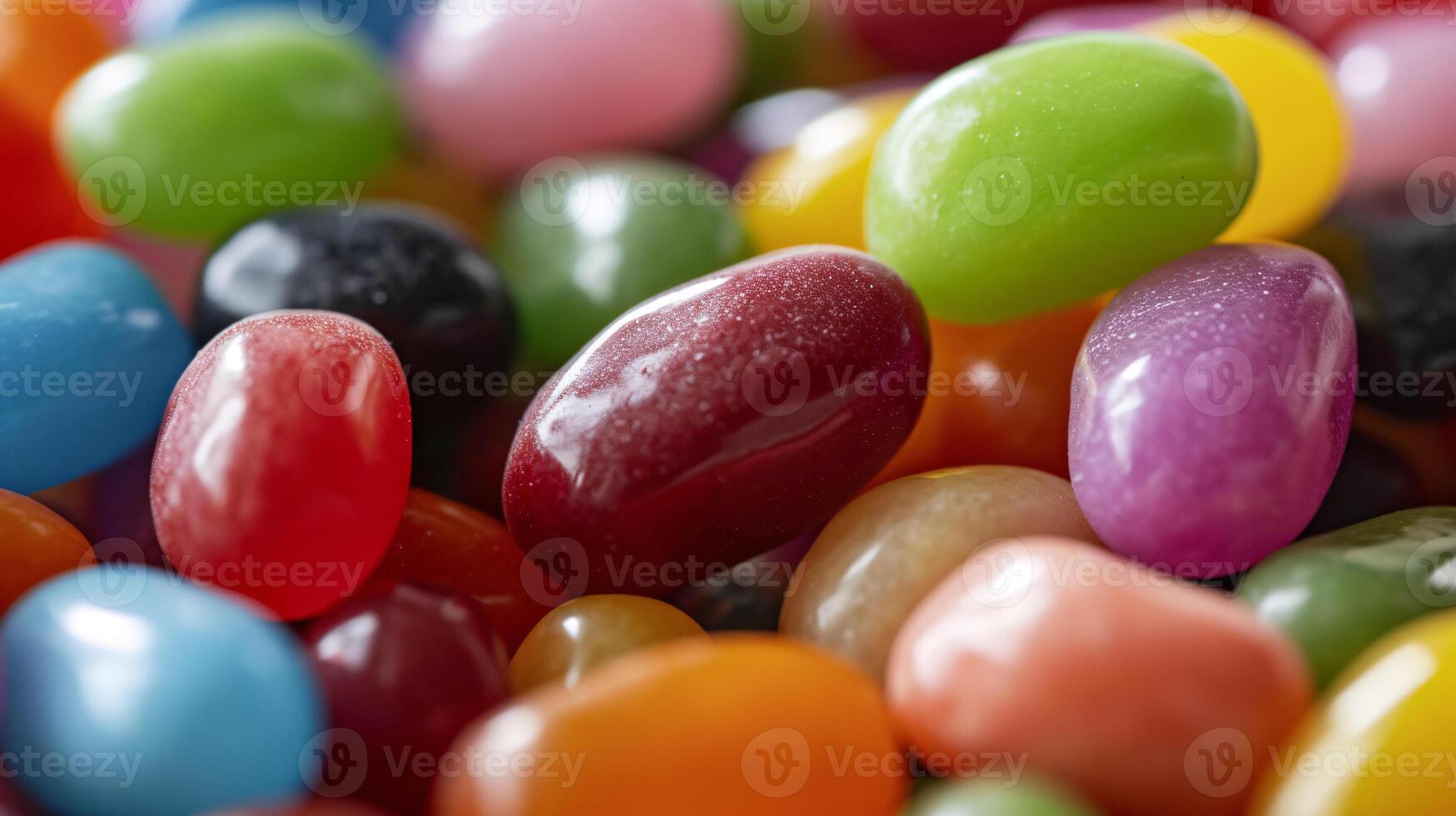 burst of color and sweetness as the screen comes alive with a vibrant display of assorted jelly beans photo