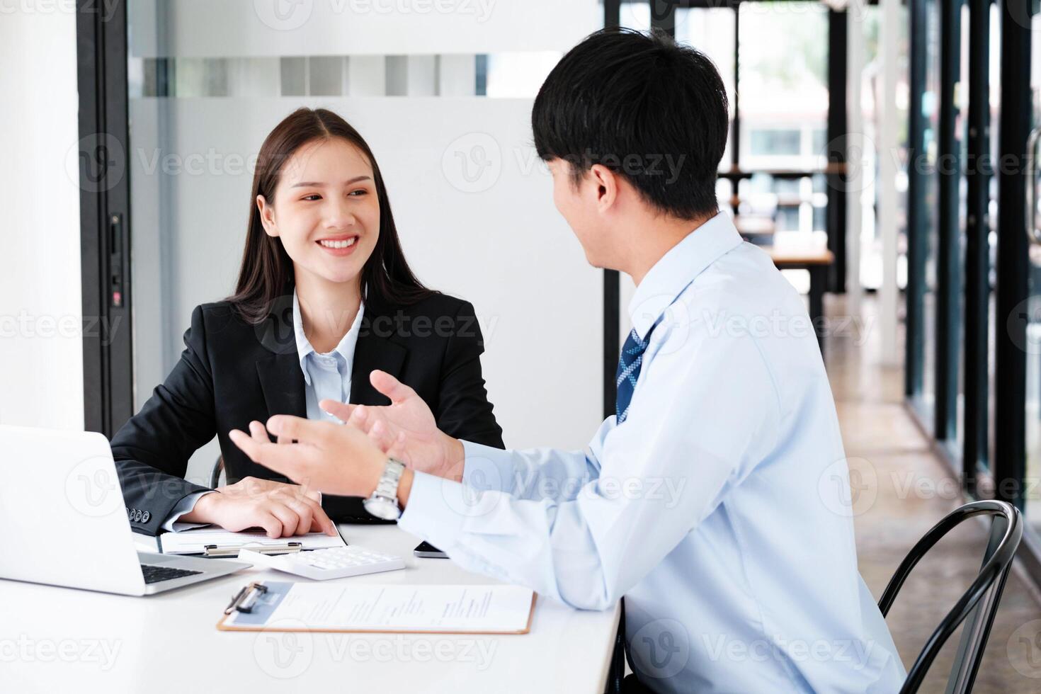 Job Interview Process with Potential Candidate photo