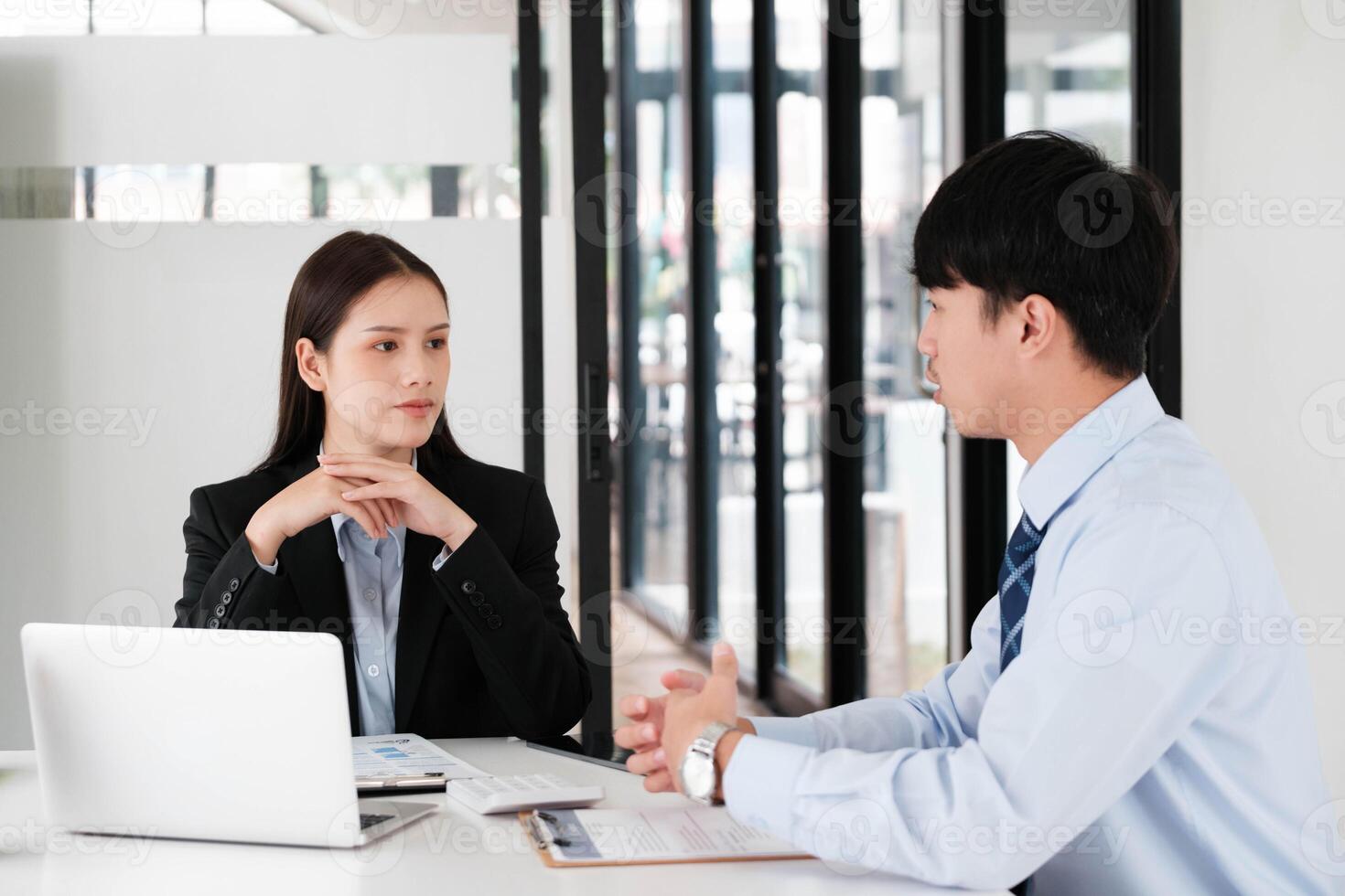 Job Interview Process with Potential Candidate photo