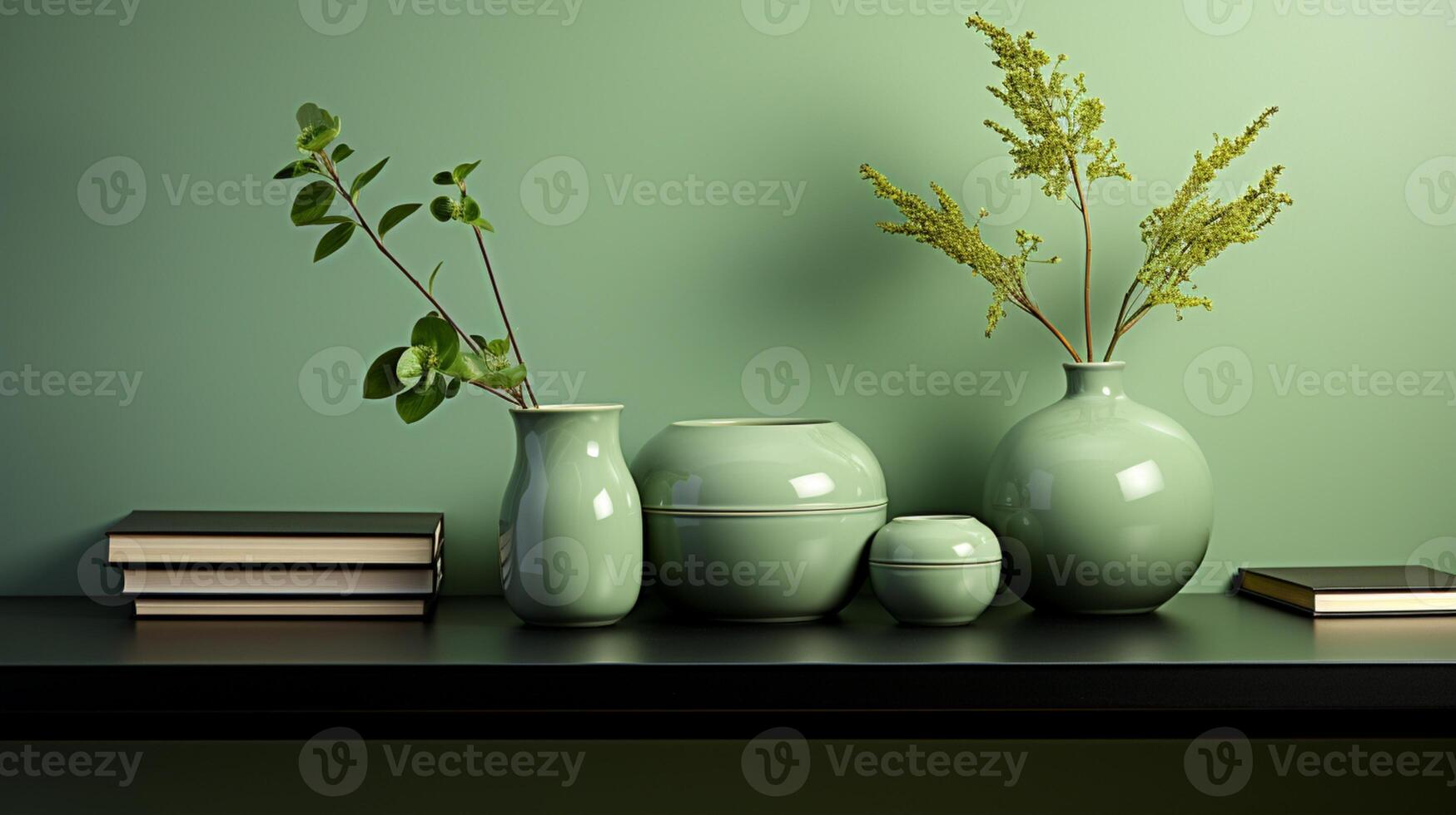 Wall and table decoration minimalism at home photo