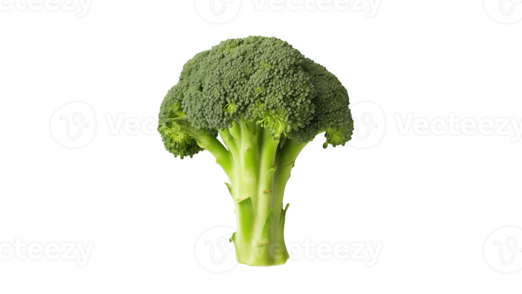 Broccoli vegetable cut out. Isolated broccoli on transparent background png