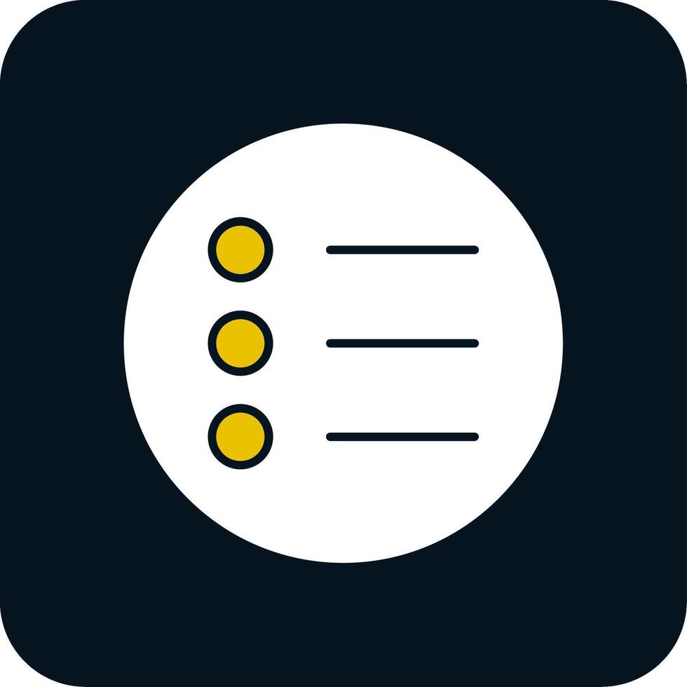 Options Glyph Two Color Icon vector