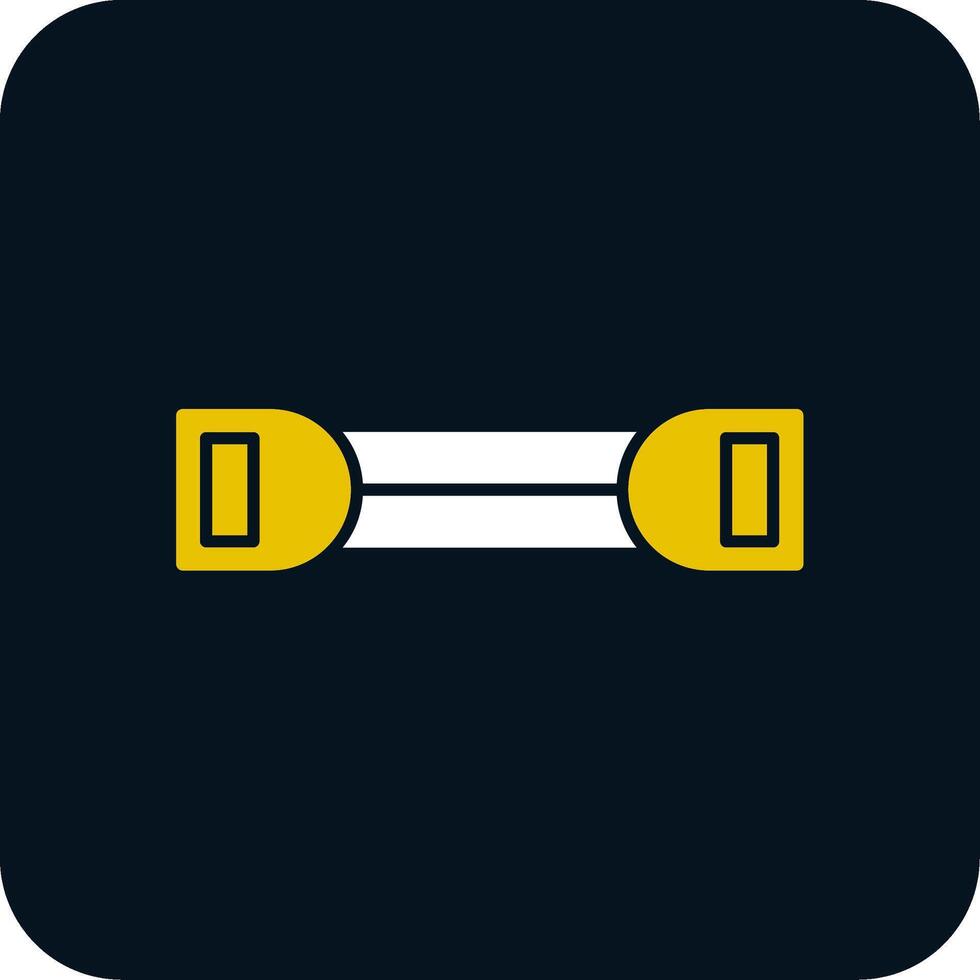 Chest Expander Glyph Two Color Icon vector
