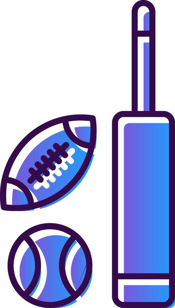 Sport Gradient Filled Icon vector