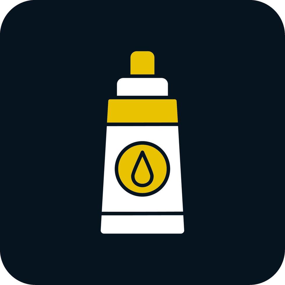 Lubricant Glyph Two Color Icon vector