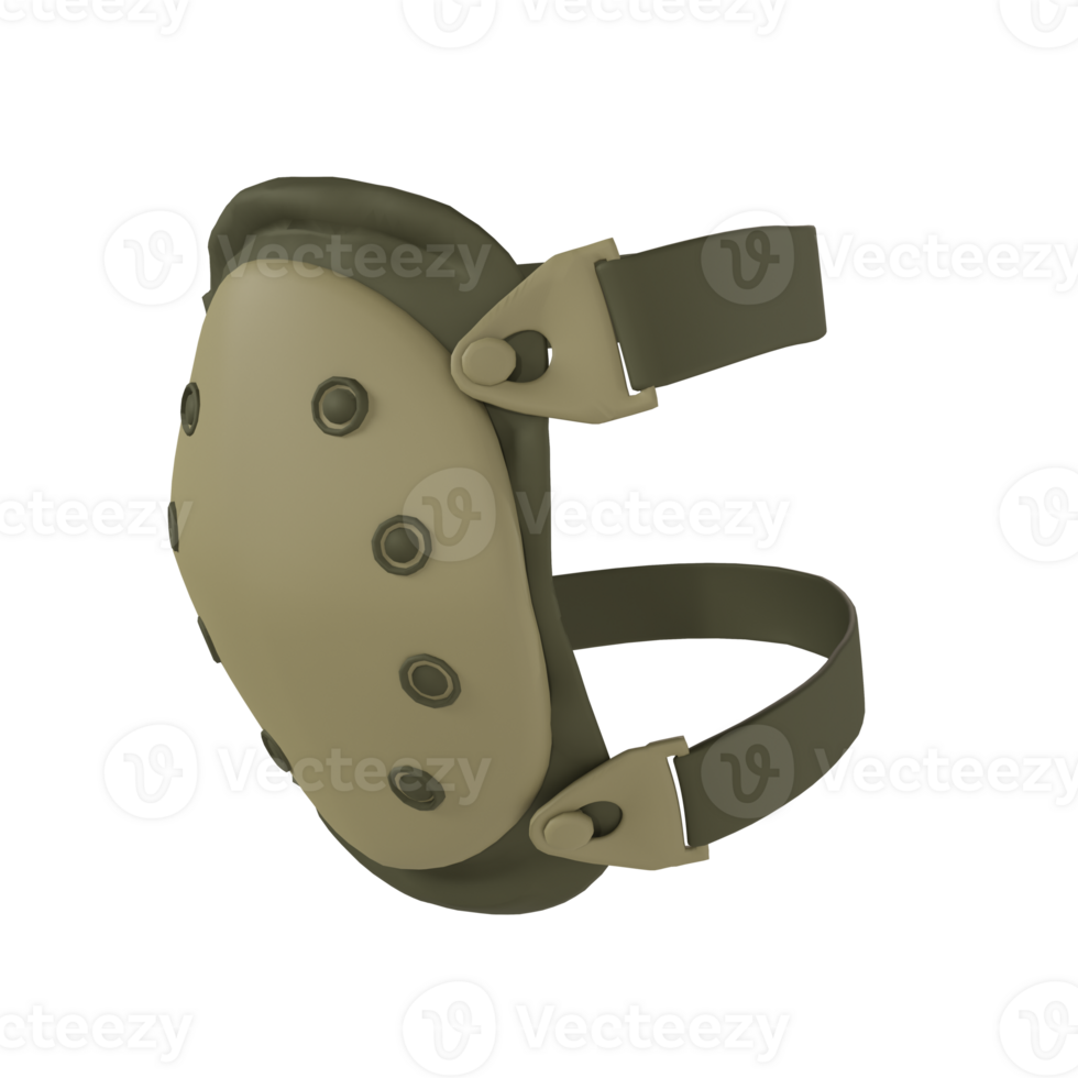 a knee pad with a buckle on it png