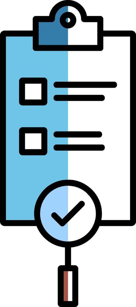 Transparency Filled Half Cut Icon vector