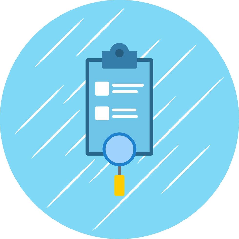 Transparency Flat Blue Circle Icon vector