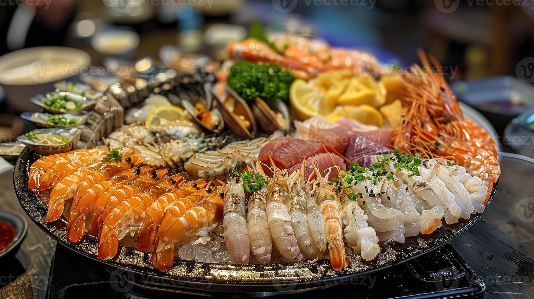 gorgeous seafood platter image photo