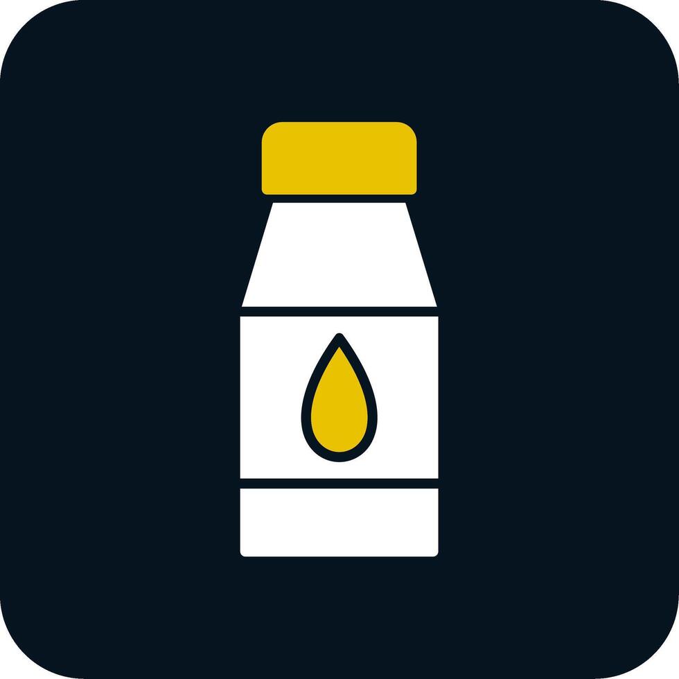 Water Bottles Glyph Two Color Icon vector