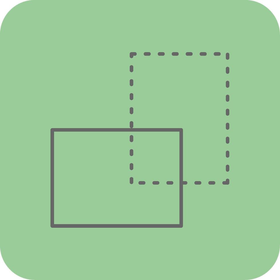 Transform Filled Yellow Icon vector