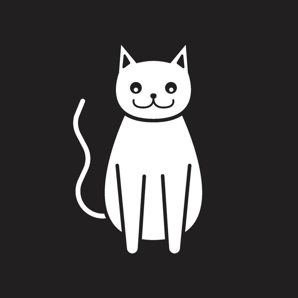 gato icono gato cabeza vector