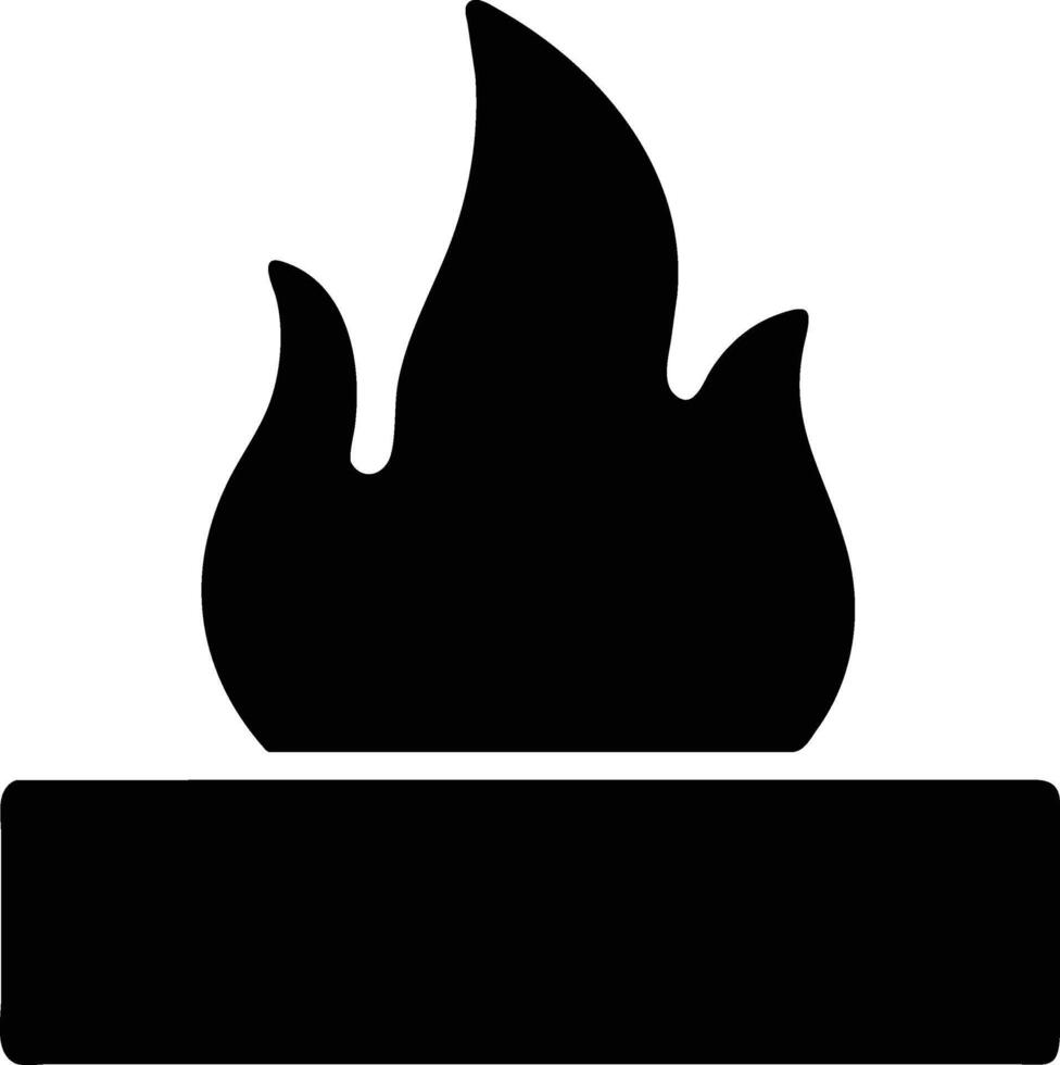 fuego icono diseño, gráfico recurso vector