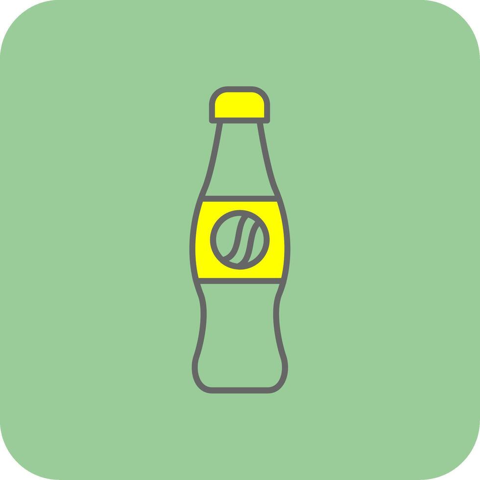 reajuste salarial lleno amarillo icono vector