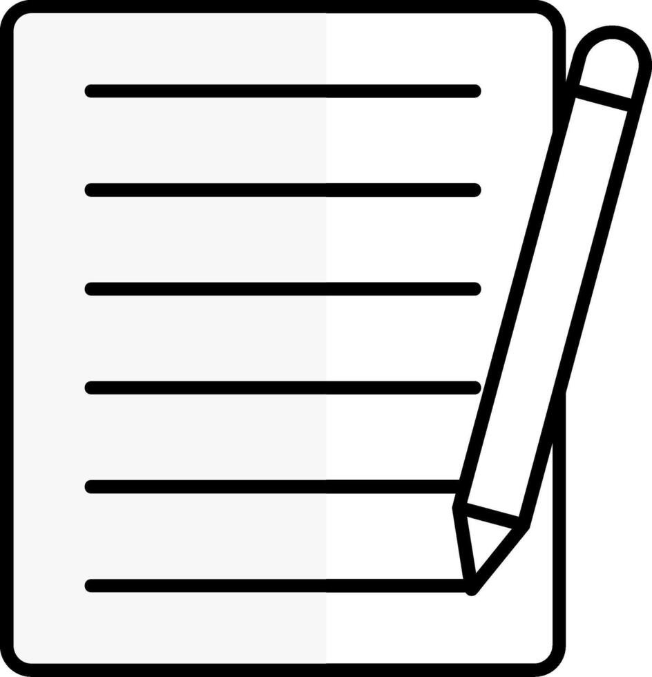 Copywriting Filled Half Cut Icon vector