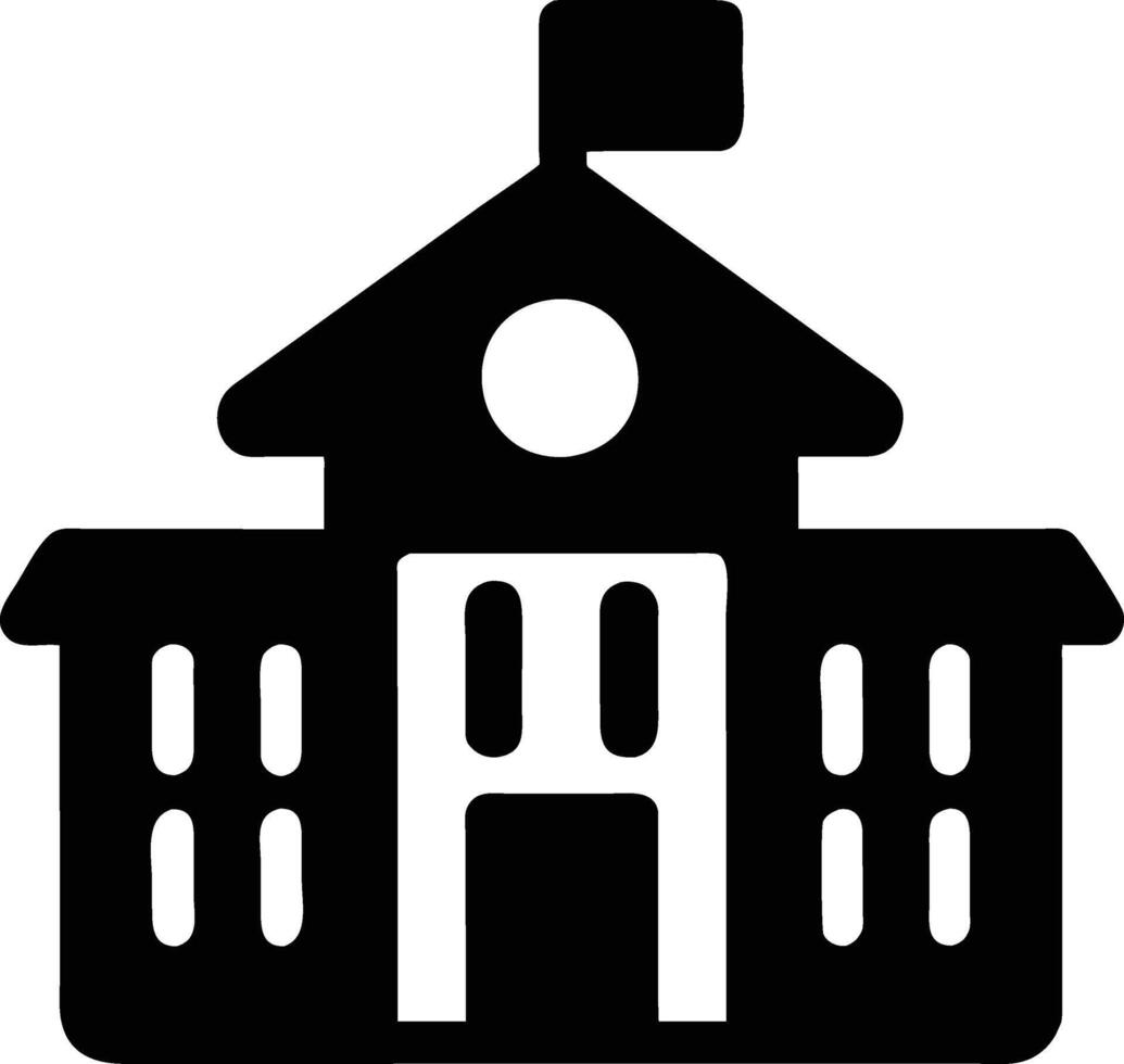 School icon design, graphic resource vector