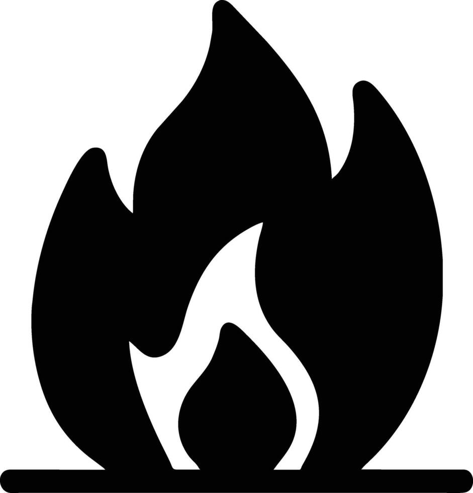 Fire icon design, graphic resource vector