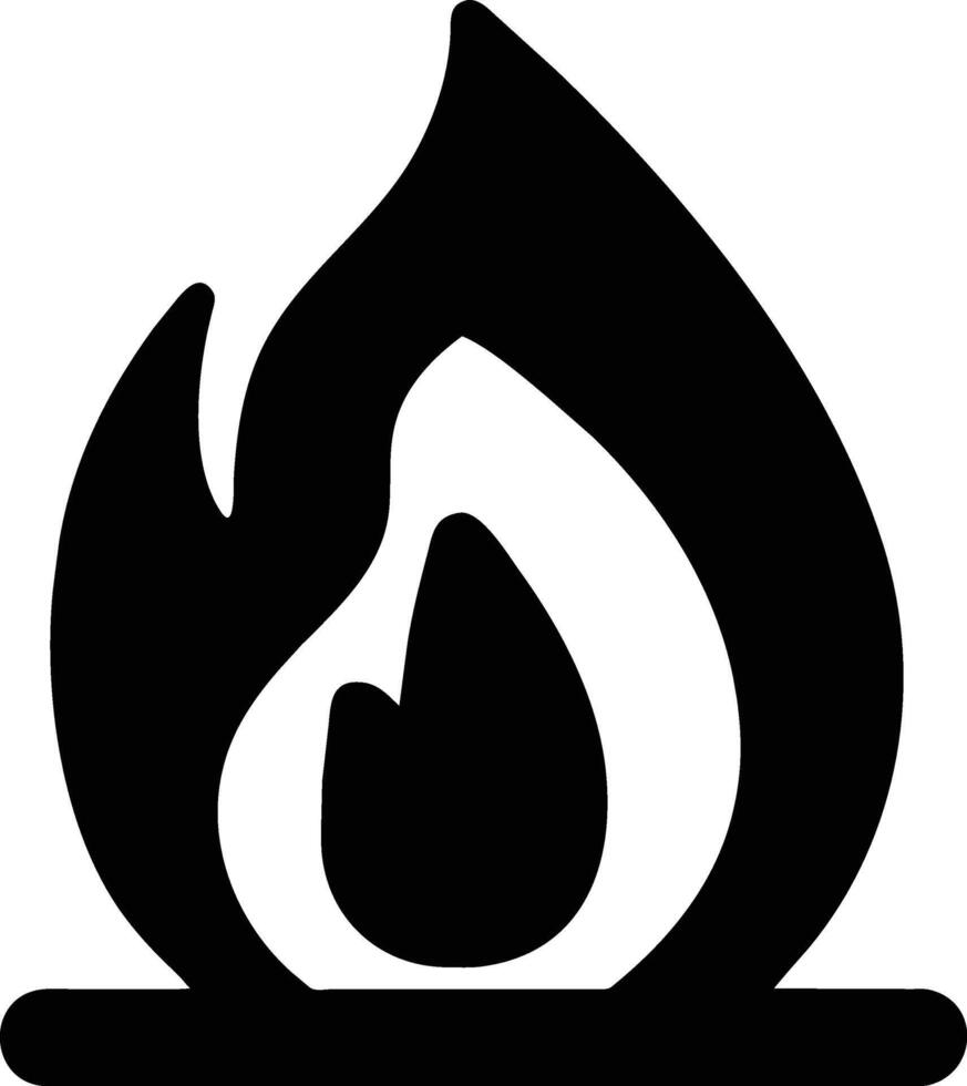 Fire icon design, graphic resource vector