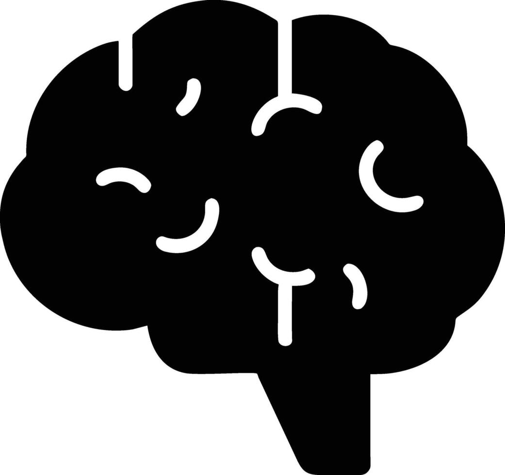 Brain icon design, graphic resource vector