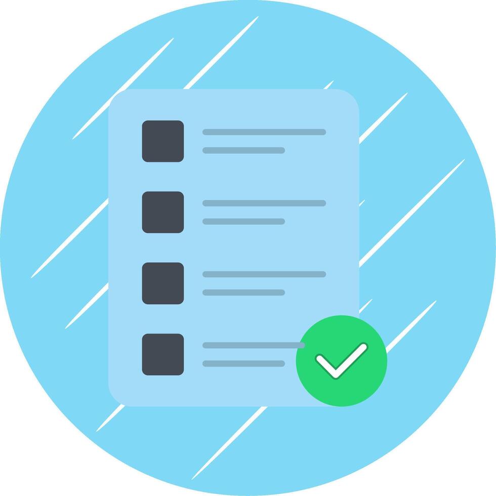 Priority Flat Blue Circle Icon vector