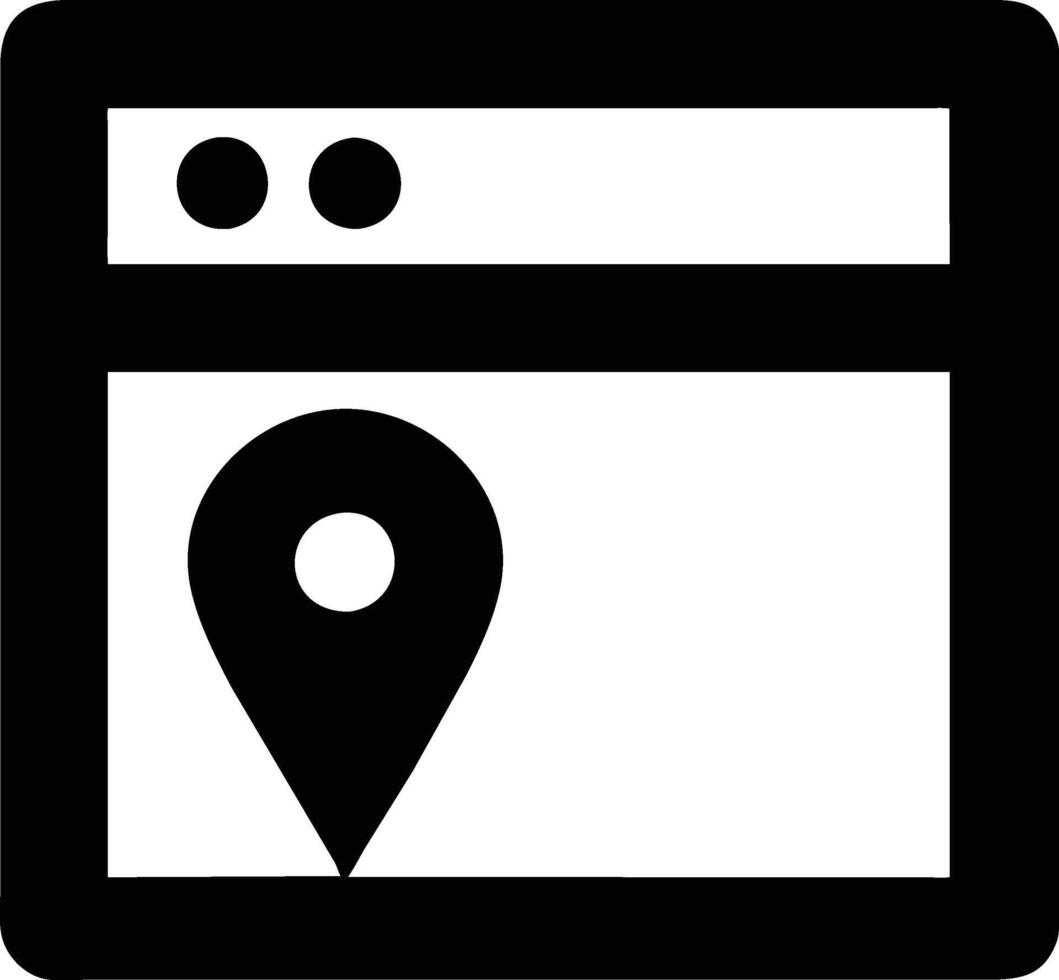 Location icon design, graphic resource vector