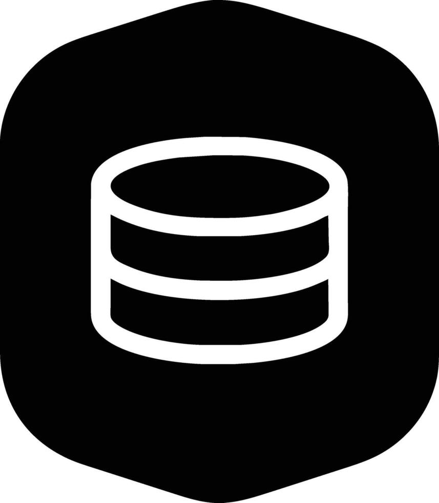 Database icon design, graphic resource vector