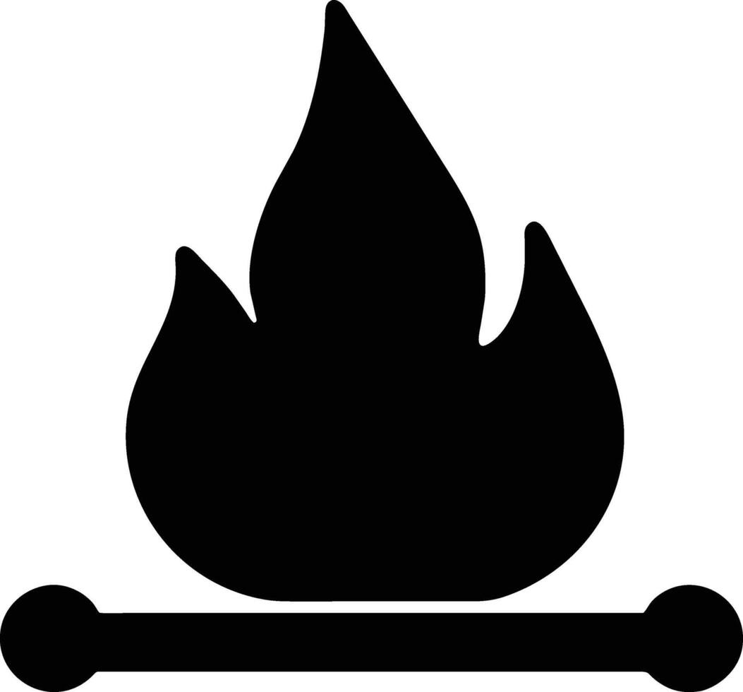 fuego icono diseño, gráfico recurso vector