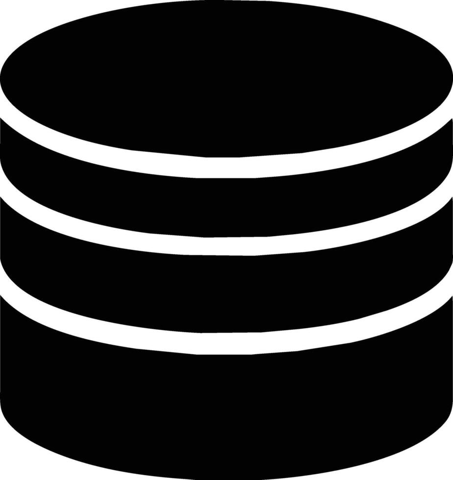 Database icon design, graphic resource vector