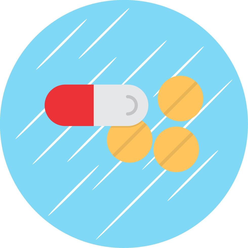 Tablets Flat Blue Circle Icon vector