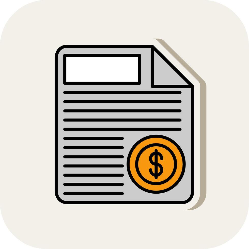 Payment Method Line Filled White Shadow Icon vector