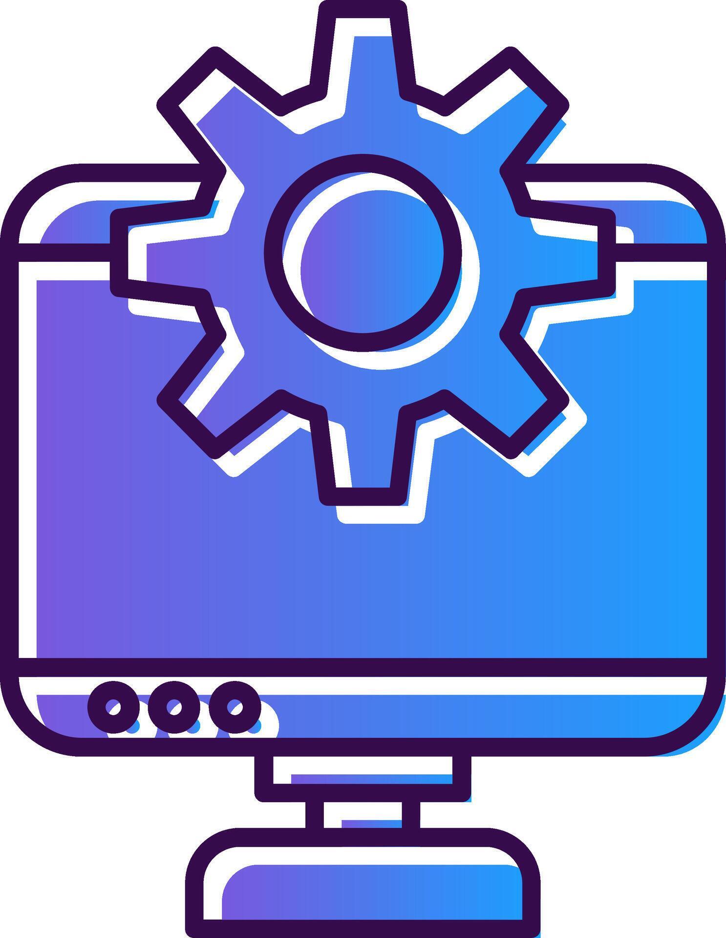 Development Gradient Filled Icon 42768953 Vector Art at Vecteezy