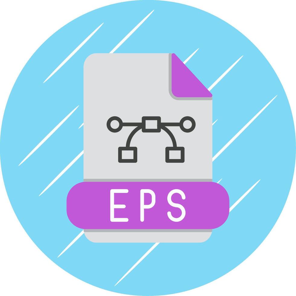 eps plano azul circulo icono vector