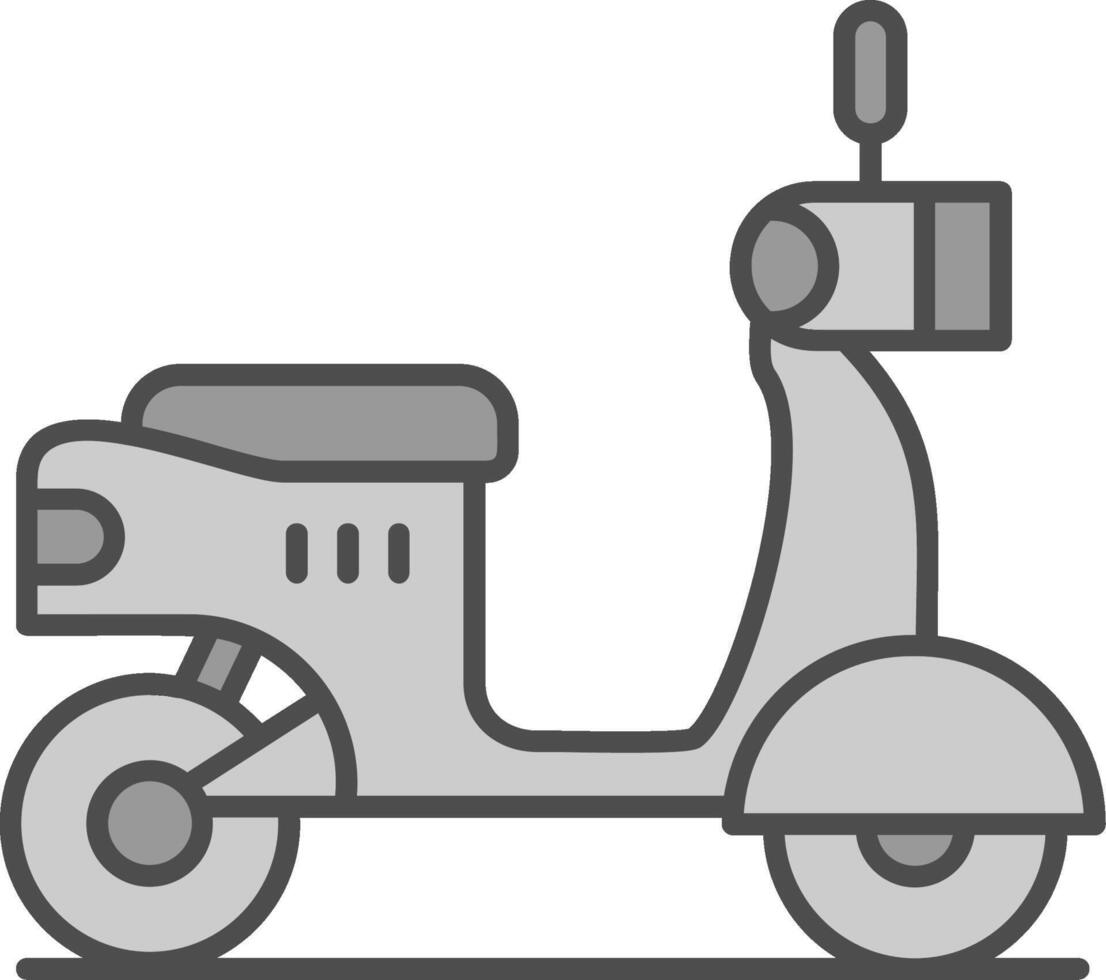 Scooter Fillay Icon vector