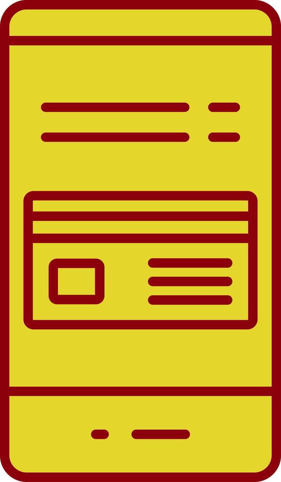Card Payment Line Two Color Icon vector