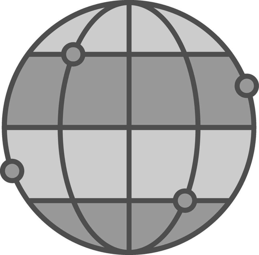 World Fillay Icon vector