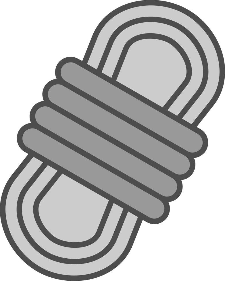 Rope Fillay Icon vector