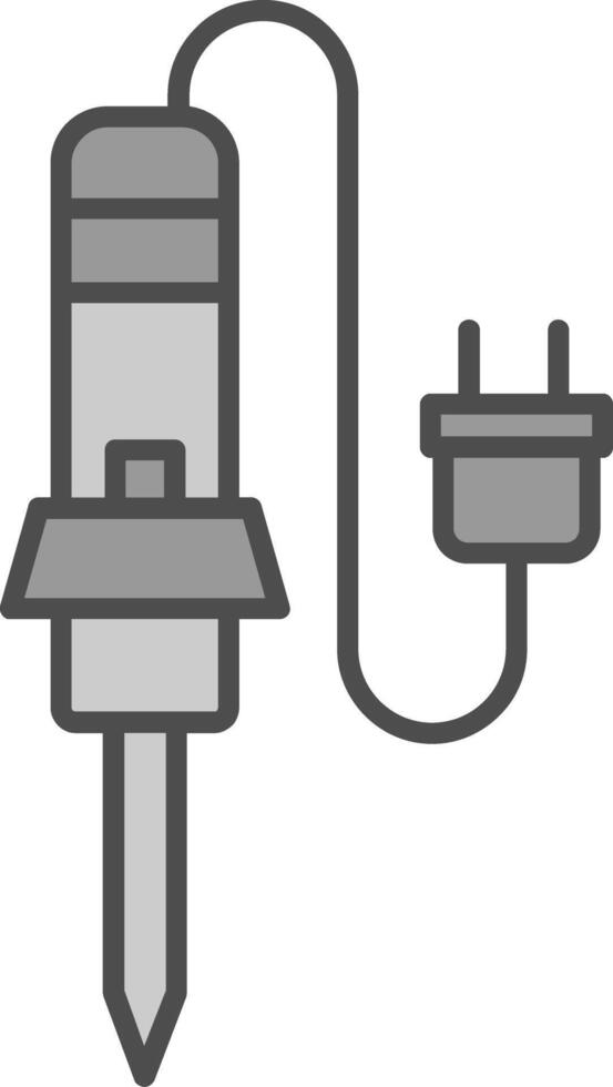 Welding Equipment Fillay Icon vector