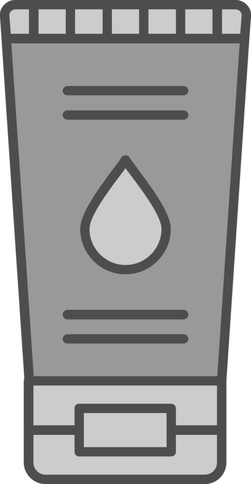 Face Wash Fillay Icon vector