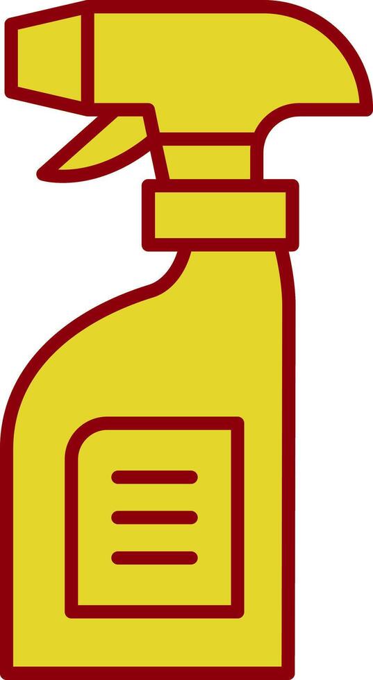 Cleaning Spray Fillay Icon vector