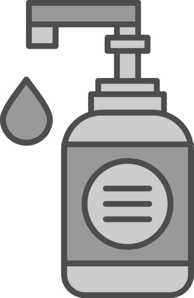 Hand Soap Fillay Icon vector