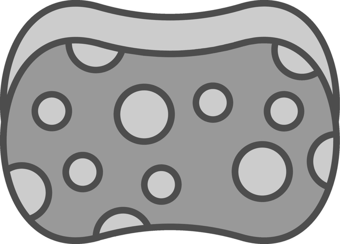 Sponge Fillay Icon vector